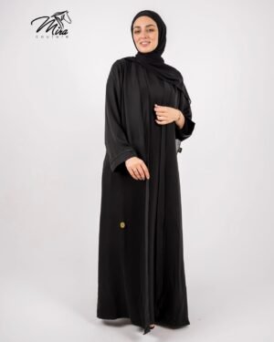 Abaya layer with removable belt