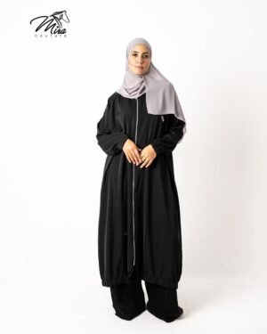 Black Cardigan with zipper