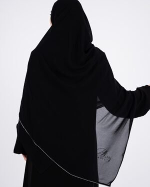 Hijab with Silver Strass