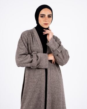 Brown Cafe Wool Coat