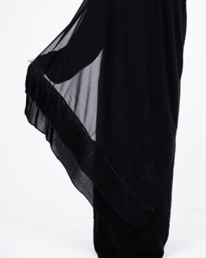 Luxury layers pleated Strass